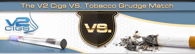V2 Cigs vs. Smoking