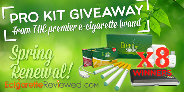 Green Smoke Spring Renewal Sweepstakes