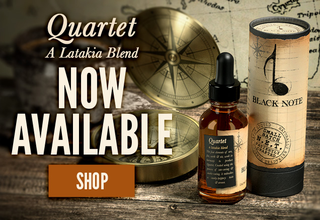 Black Note Quartet High End Tobacco E-liquid