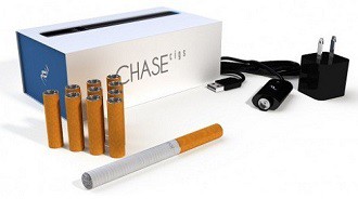 Chase Cigs eCigarette Kit and Battery