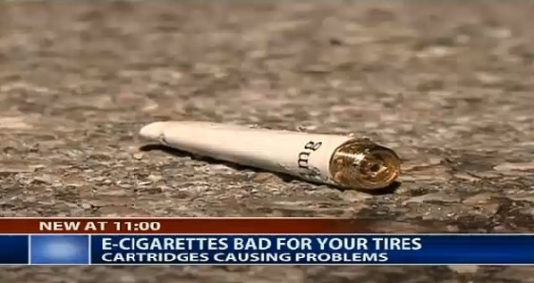 E-Cigarettes Bad for Your Car Tires