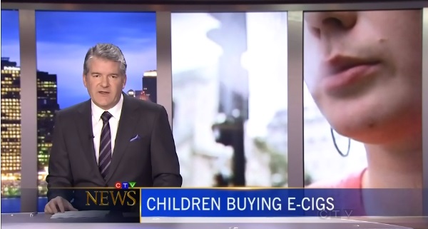 children buying e-cigarettes