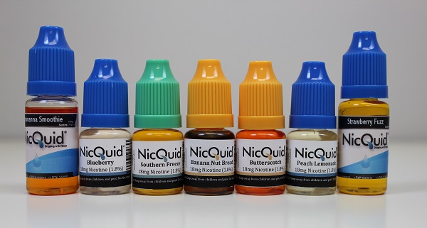 Nicquid e-liquid flavors