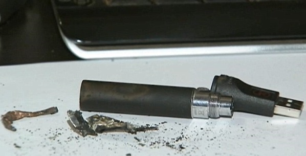 e-cig mod explosion and battery failure safety