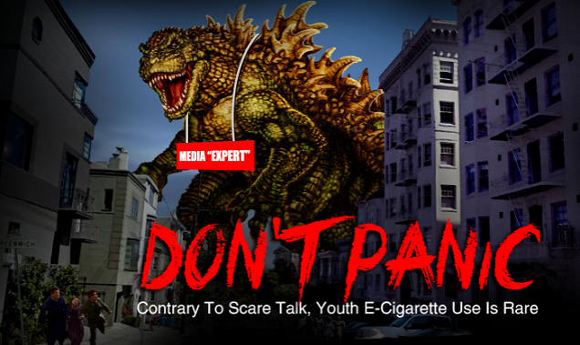 Youth e-cigarette use is rare