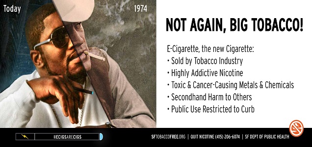 Anti-E-cigarette campaign