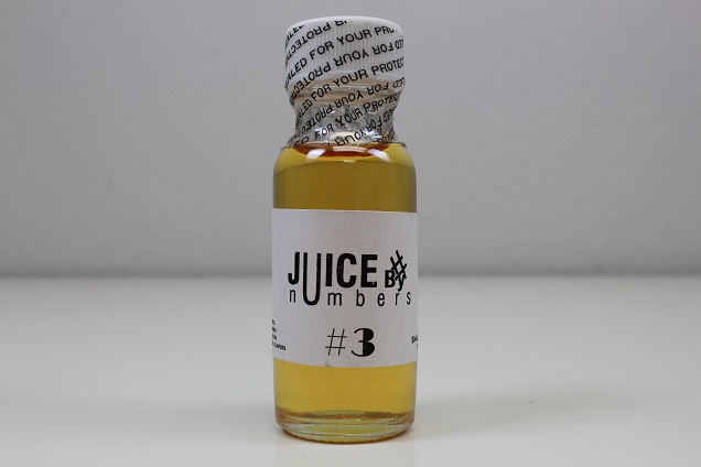 Juice by numbers glass bottles