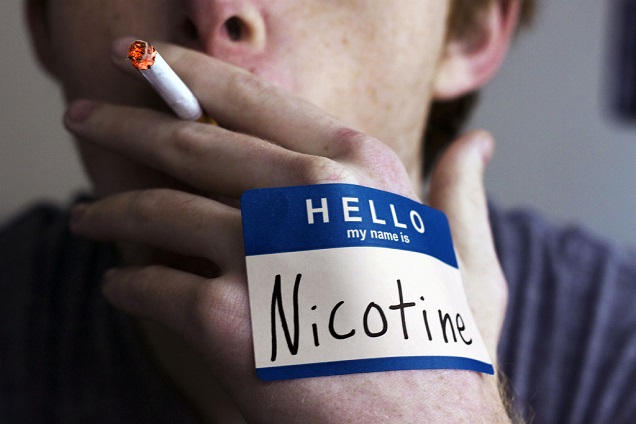 Nicotine e-cigarettes addictiveness