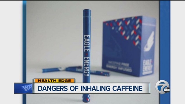 Is inhaling caffiene dangerous?