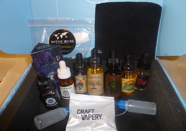 Craft Vapery E-Juice Subscription Service Review