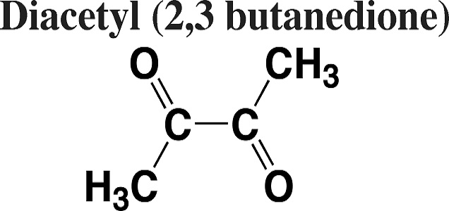 Diacetyl Structural Formula
