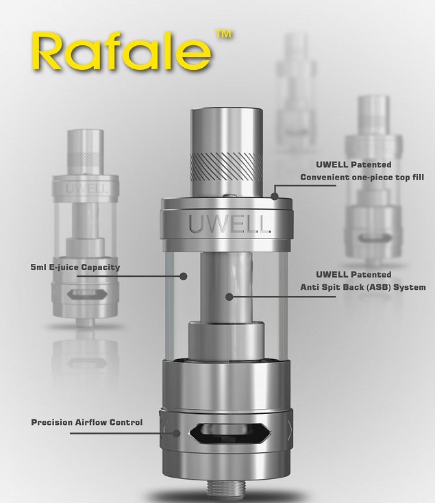 Uwell Rafale Specifications