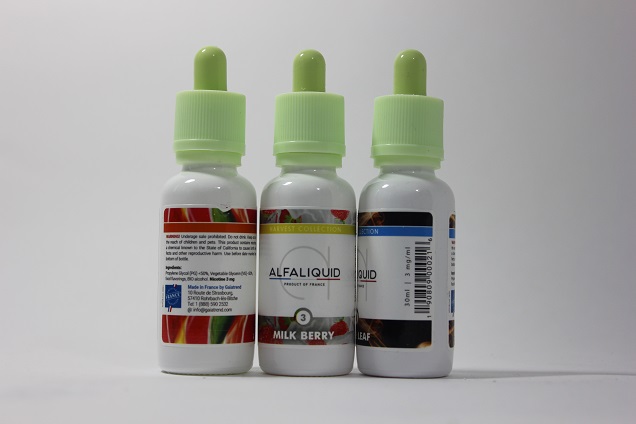 Alfaliquid Review - Bottle Design