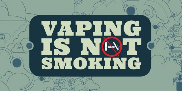 Vaping Contains No Tobacco
