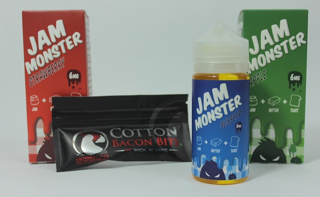 Jam Monster E-Liquid Packaging