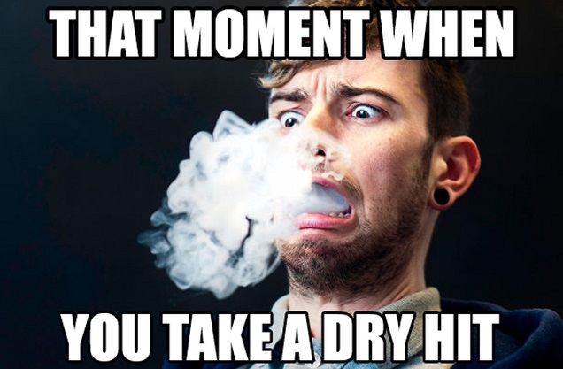 Dry Puff Vaping Meme