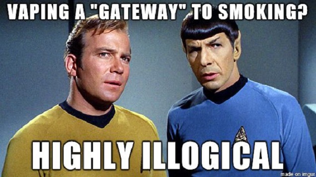 Vape meme gateway to smoking