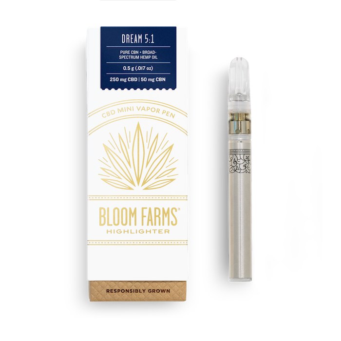 Bloom Farms CBN vape pen for sleep