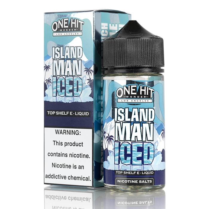 Island Man Ice nicotine salt menthol vape juice