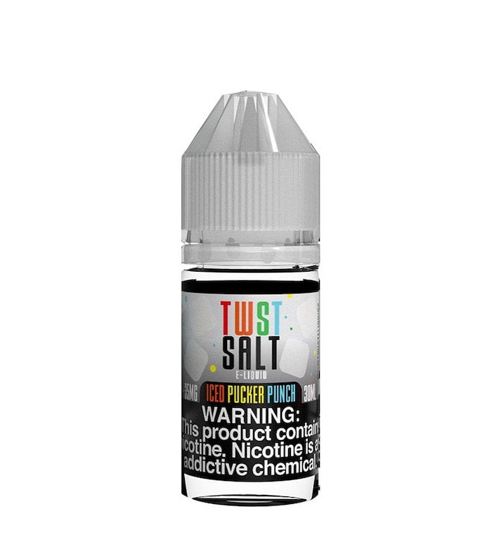 TWST Salt Iced Pucker Punch menthol flavor vape juice