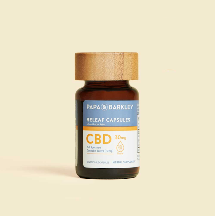 CBD capsules by Papa Barkley