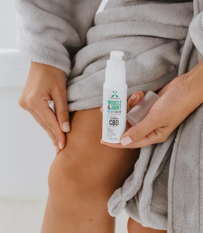 Muscle and joint CBD relief cream