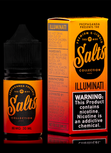 Nicotine salt e-liquid flavor
