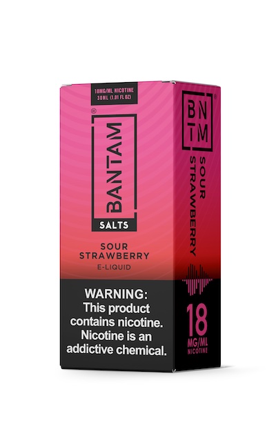 Nicotine salts strawberry flavor