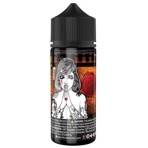 Smooth custardy dessert vape juice flavor with sweet hints of strawberry