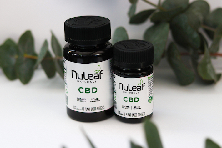 NuLeaf Naturals CBD capsules
