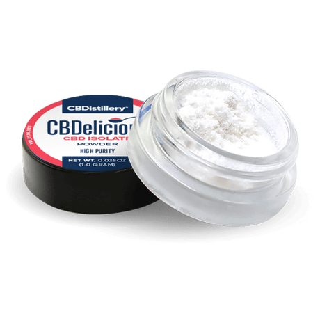 CBD isolate supplemental powder