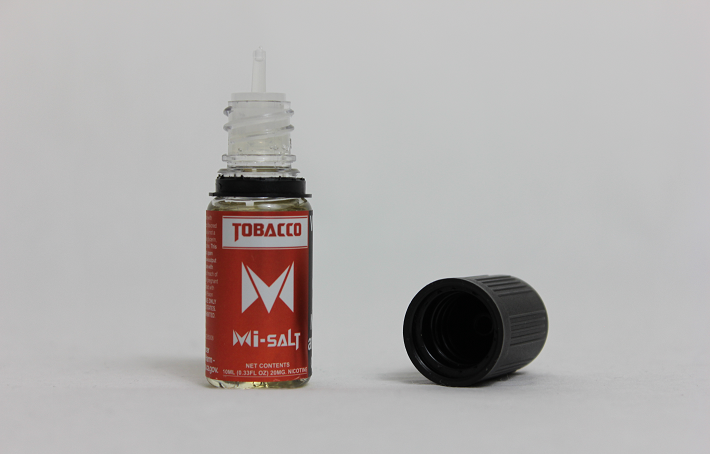 Mi-Salt Tobacco E-Liquid Bottle